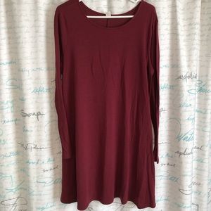 2 dresses!! Old navy dress bundle. red and gray!